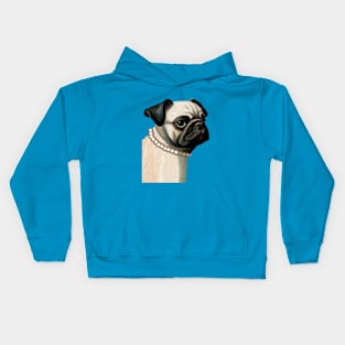 Pug Mom Kids Hoodie